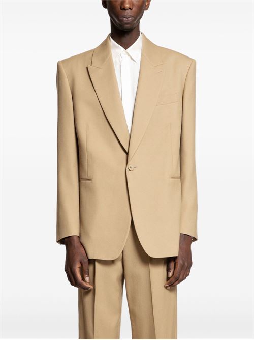 Giacca in gabardine di lana SAINT LAURENT | 821895Y405W7557